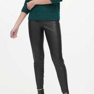 Banana Republic Devon Faux Leather Legging 6S